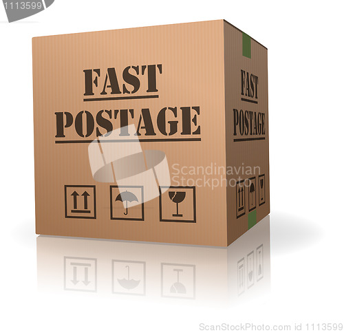 Image of fast postage
