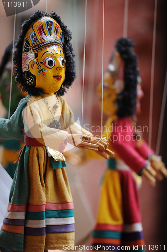 Image of Marionette in Kathmandu Nepal