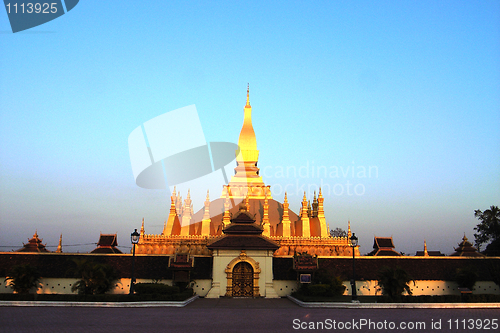 Image of Golden Wat in Laos