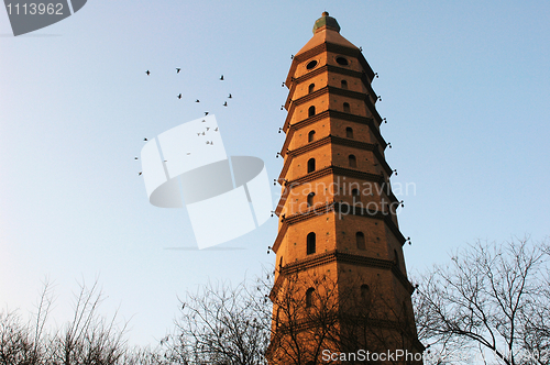 Image of Ancient pagoda in China
