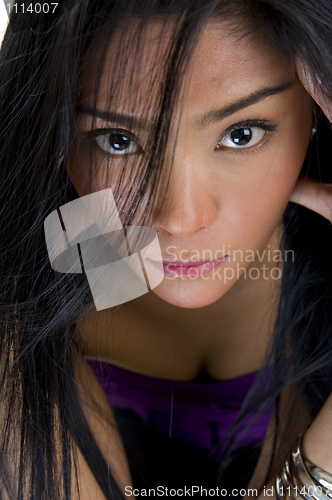 Image of beautiful asian woman