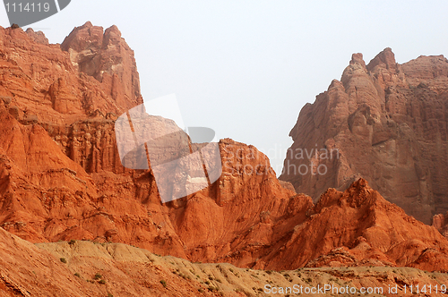 Image of Red mountains
