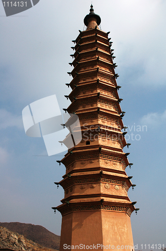 Image of Chinese ancient pagoda