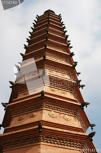 Image of Chinese ancient pagoda