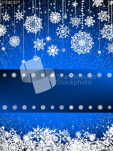 Image of Bright new year and cristmas card template. EPS 8