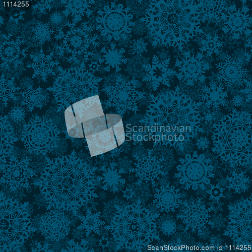 Image of Seamless light blue christmas pattern. EPS 8