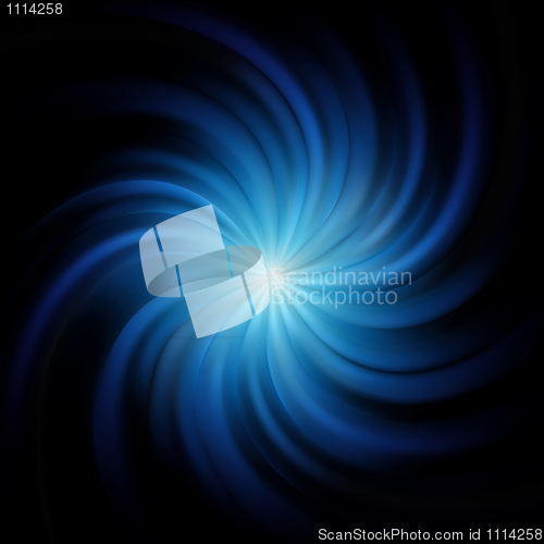 Image of Concept Blue Twirl background. EPS 8