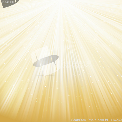Image of Gold Christmas Background. EPS 8