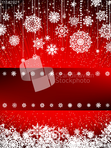 Image of Bright new year and cristmas card template. EPS 8