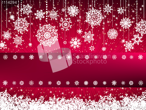 Image of Bright new year and cristmas card template. EPS 8