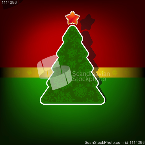 Image of Merry Christmas cards template. EPS 8