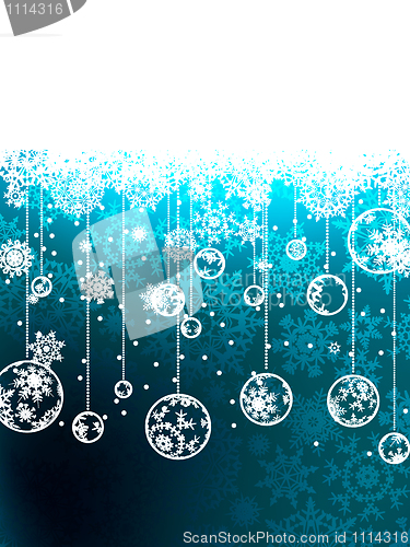 Image of Christmas background with copyspace. EPS 8