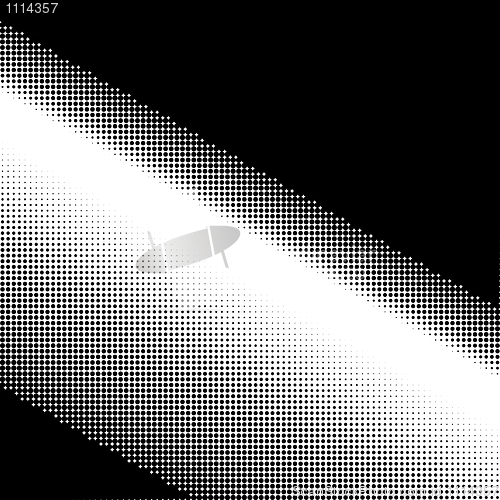 Image of A black and white halftone background. EPS 8