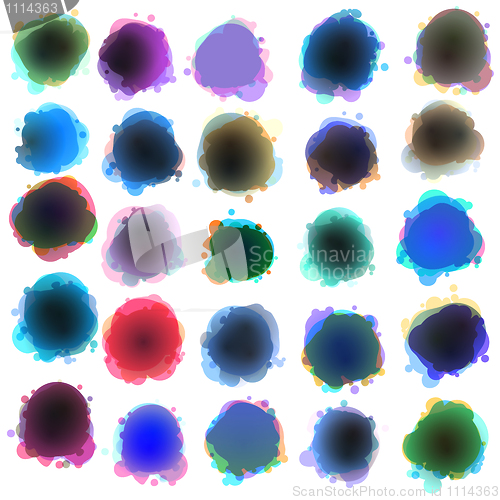 Image of Speech bubbles. Original illustration.