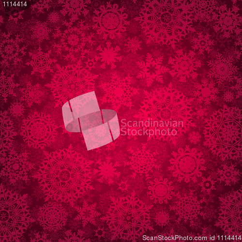 Image of Seamless deep red christmas texture pattern. EPS 8