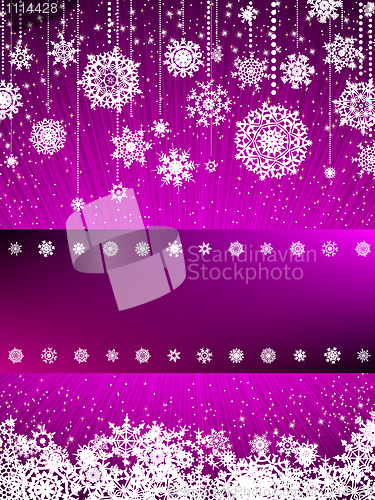 Image of Bright new year and cristmas card template. EPS 8