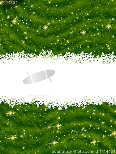 Image of Christmas background with copyspace.  EPS 8