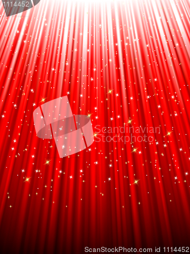 Image of Festive red background. EPS 8