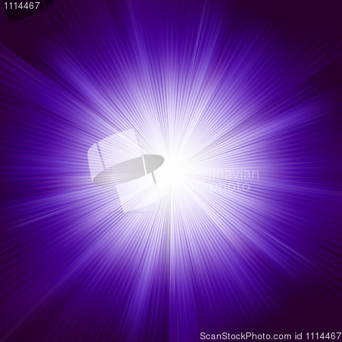 Image of A violet color design with a burst. EPS 8