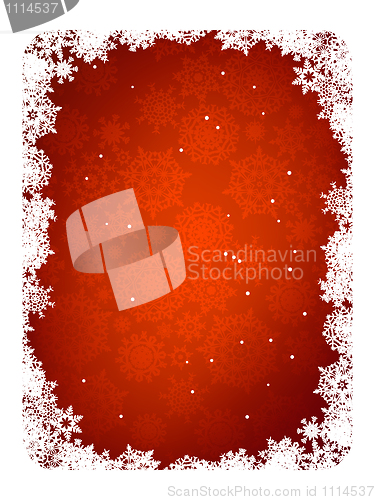 Image of Christmas background. EPS 8
