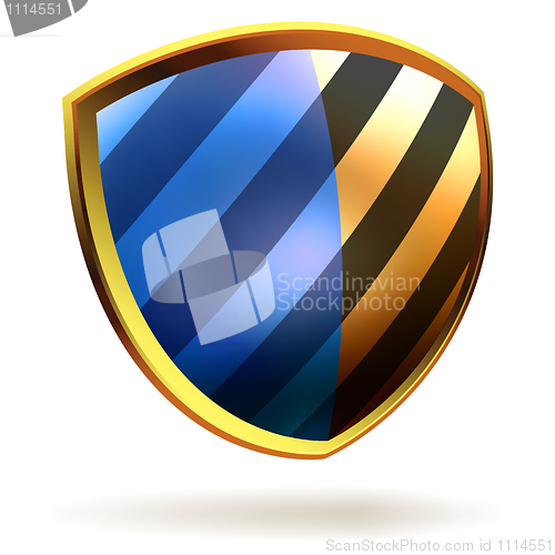 Image of Vector shield template item. EPS 8