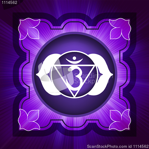 Image of Chakra Six (Vector) CMYK ready. EPS 8