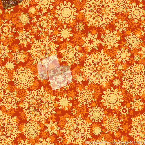 Image of Seamless deep red christmas texture pattern. EPS 8