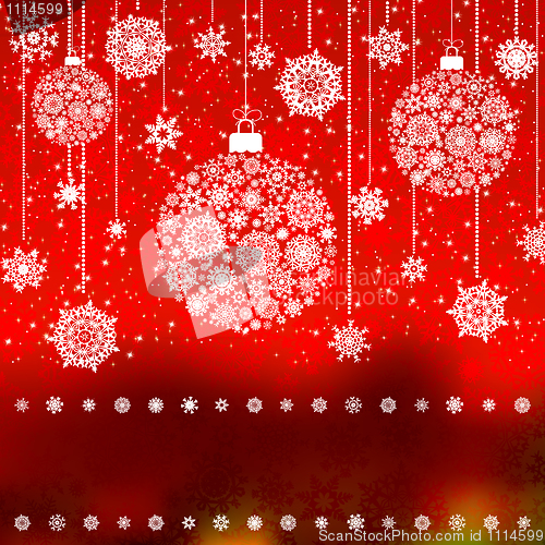 Image of Shiny greeting card in retro style. EPS 8