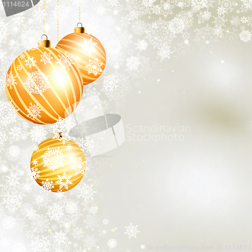 Image of Elegant christmas background. EPS 8