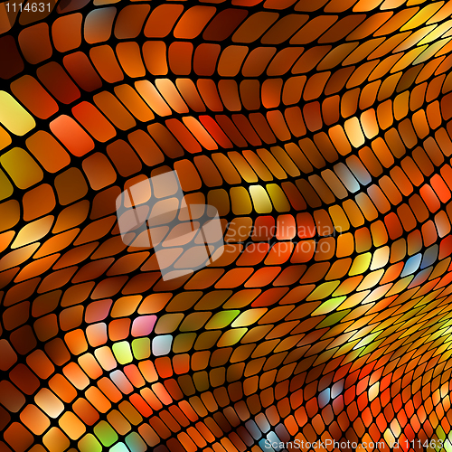 Image of Square pixel mosaic background. EPS 8