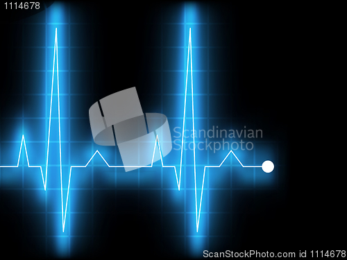 Image of Electrocardiogram. EPS 8