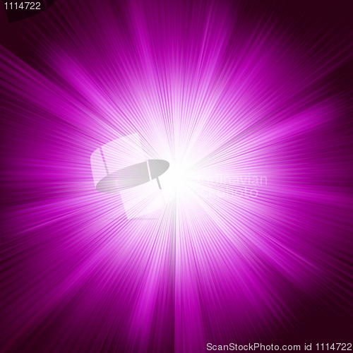 Image of A violet color design with a burst. EPS 8