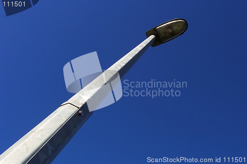 Image of abstract lampost