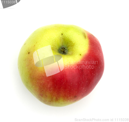 Image of Apple on a white background.