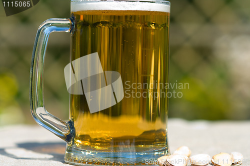 Image of Beer in a mug.