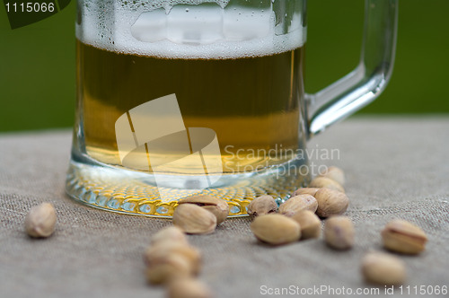 Image of Mug with beer.