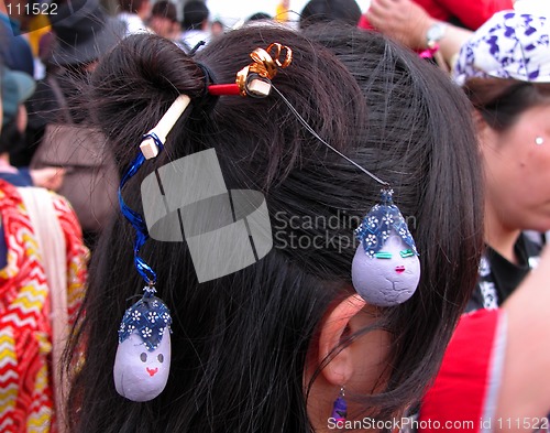 Image of Japanese hair decoration