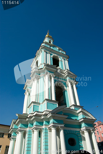 Image of Moscow belltower.