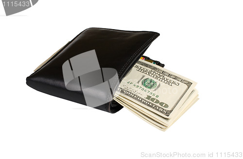 Image of Wallet with money