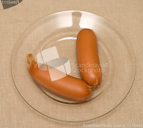 Image of The beef sausages.