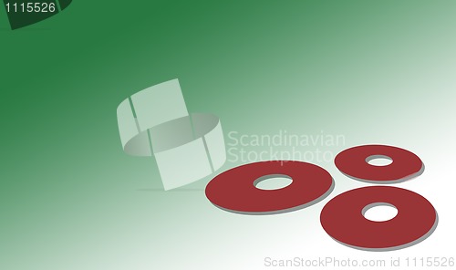 Image of Landed disks
