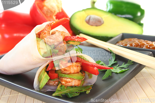 Image of King Prawn - Avocado Wrap