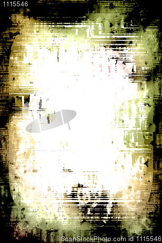 Image of grunge frame