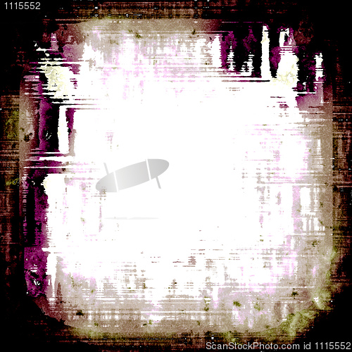 Image of grunge frame