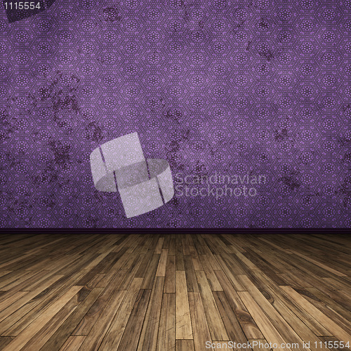 Image of floor purple