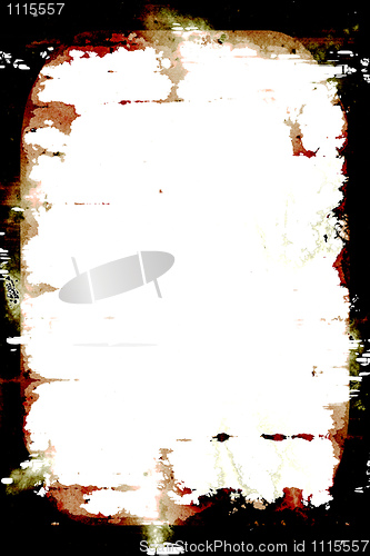 Image of grunge frame