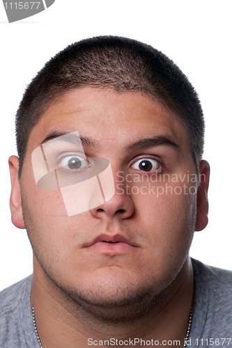Image of Man Wearing Nerd Glasses