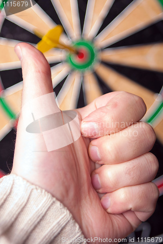 Image of Dart Board Bulls Eye