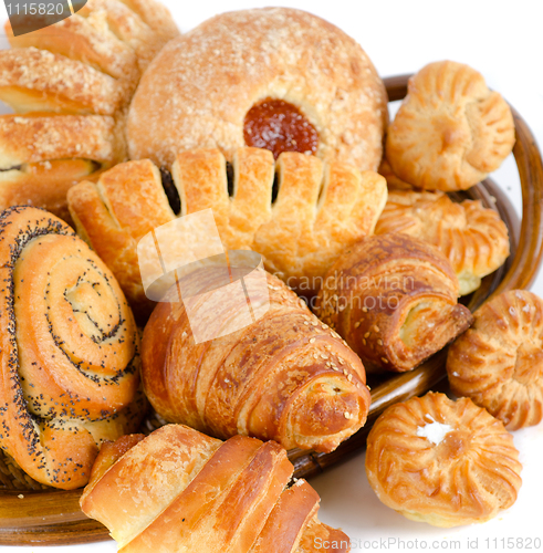 Image of Bakery foodstuffs set