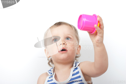 Image of boy with a toy